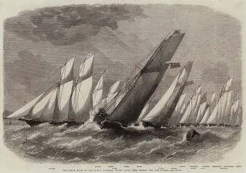 A Royal Victoria Yacht Club óceánversenye, a hajók a Nomanról